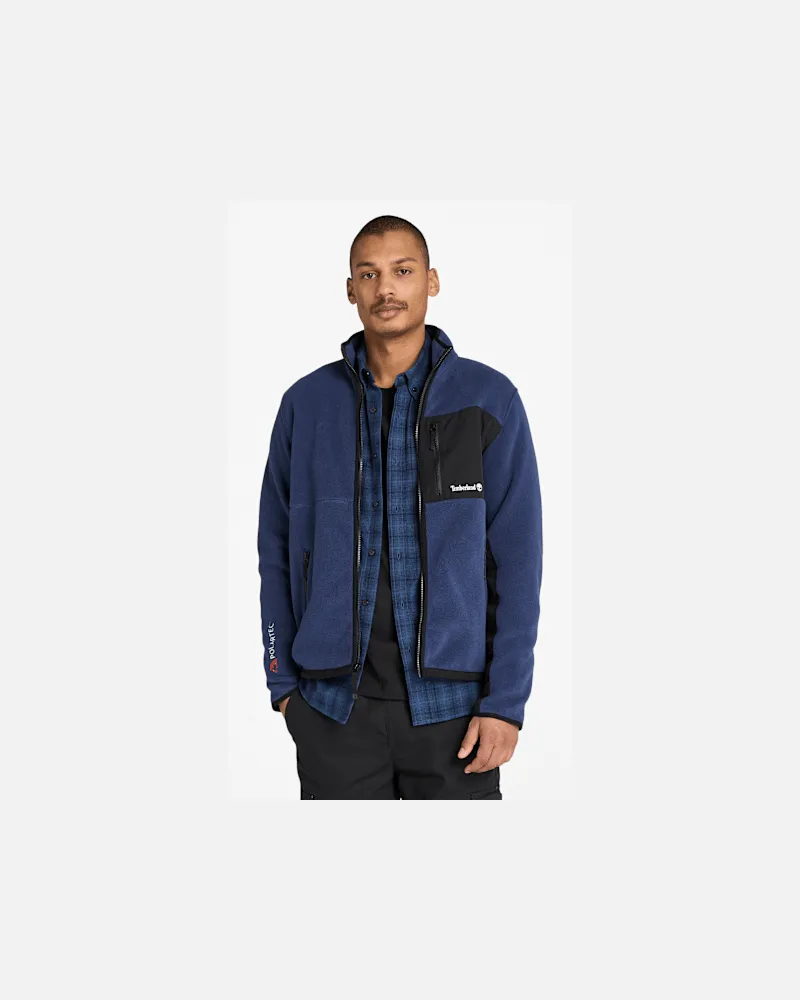 Timberland Sherburne Polartec Fleecejacke für Herren in Dunkelblau, Herren, Blau, Größe Blau