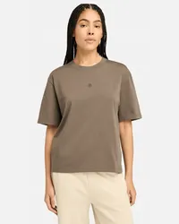 Timberland Lush Kurzarm-T-Shirt für Damen in , Frau Braun