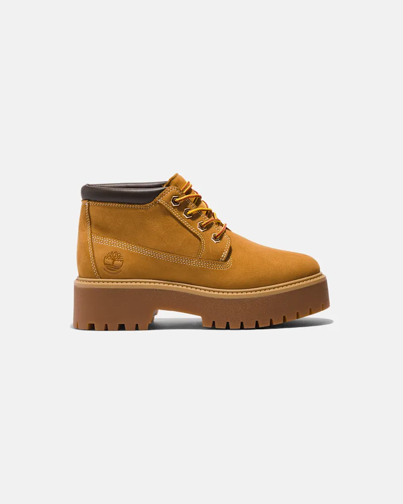 Timberland Halbhoher wasserdichter Stone Street Boot für Damen in Gelb, Damen, Gelb, Größe Gelb