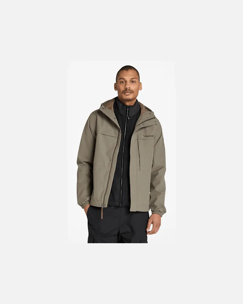 Timberland Wasserdichte Benton Shell-Jacke für Herren in Braun, Herren, Braun, Größe Braun