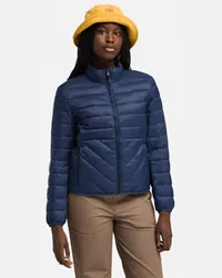 Timberland Axis Peak Jacke mit dauerhaft wasserabweisender Imprägnierung für Damen in Dunkel, Frau Blau