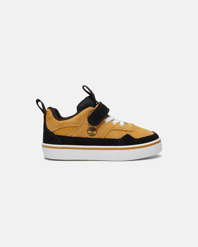 Timberland Stone Jump Sneaker mit Klettverschluss für Kleinkinder in Gelb/Braun, Gelb, Größe Gelb
