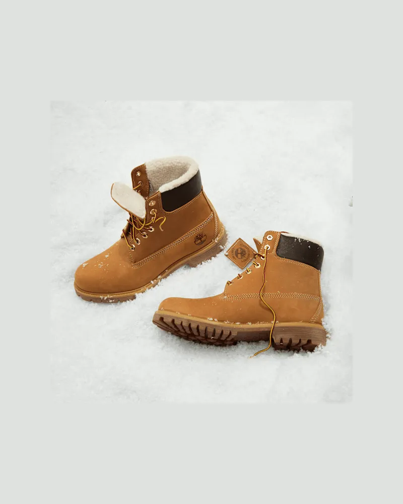 Timberland Wasserdichter Timberland Premium 6-Inch Boot mit warmem Futter für Herren in Gelb, Herren, Gelb, Größe Gelb