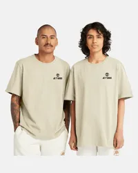 Timberland Kurzärmeliges All Gender Je T 'imbs T-Shirt in Beige