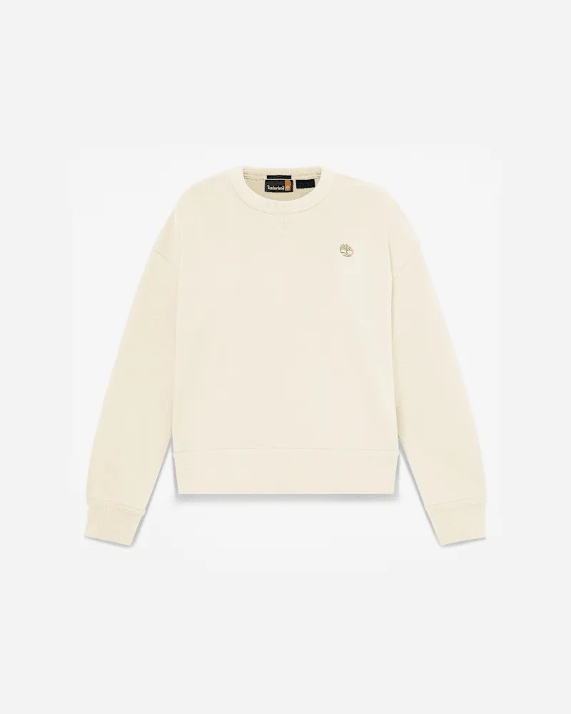 Timberland Lush Sweatshirt mit Rundhalsausschnitt für Damen in Beige, Damen, Beige, Größe Beige