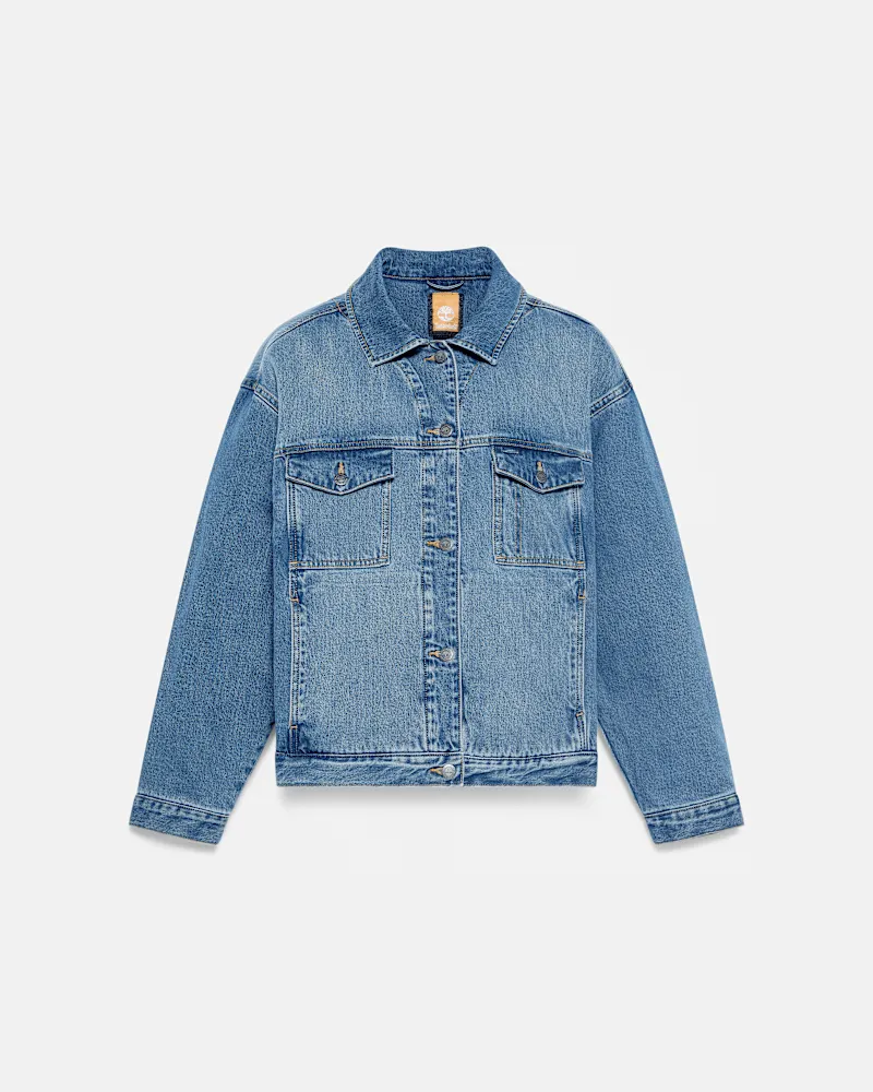 Timberland Isolierte Archive Jeansjacke für Damen in Blau, Damen, Blau, Größe Blau