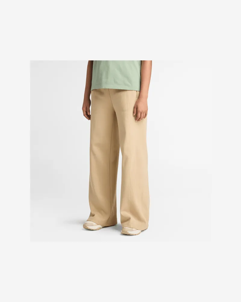 Timberland Luxuriöse Palazzo-Hose für Damen in Beige, Damen, Beige, Größe Beige