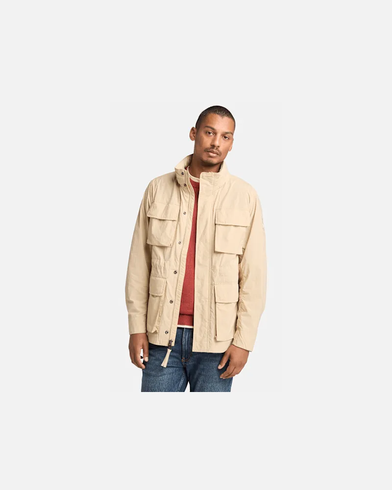 Timberland Strapazierfähige, wasserabweisende Abington Feldjacke für Herren in Beige, Herren, Beige, Größe Beige