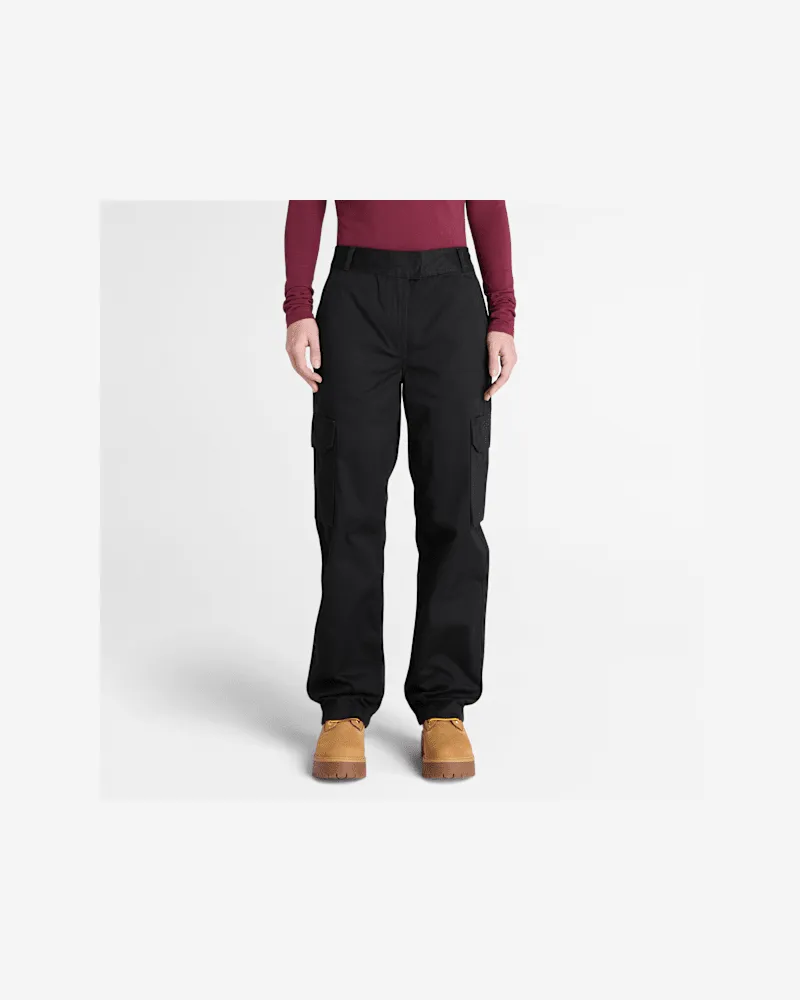 Timberland Brookline Utility-Cargohose für Damen in Schwarz, Damen, Schwarz, Größe Schwarz