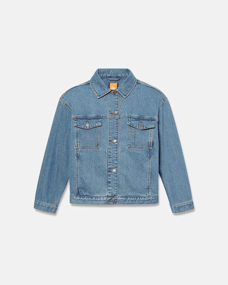Timberland Archive Jeansjacke für Damen in Hellblau, Damen, Blau, Größe Blau