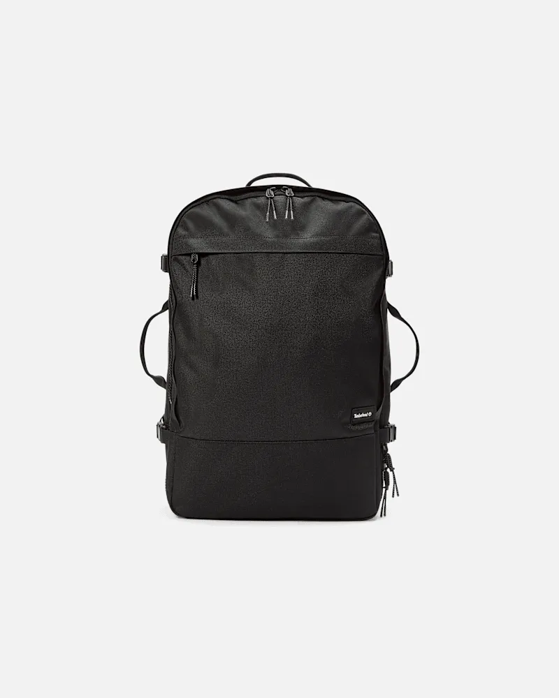 Timberland Wetterfester 40-Liter-Reiserucksack in Schwarz, Schwarz Schwarz