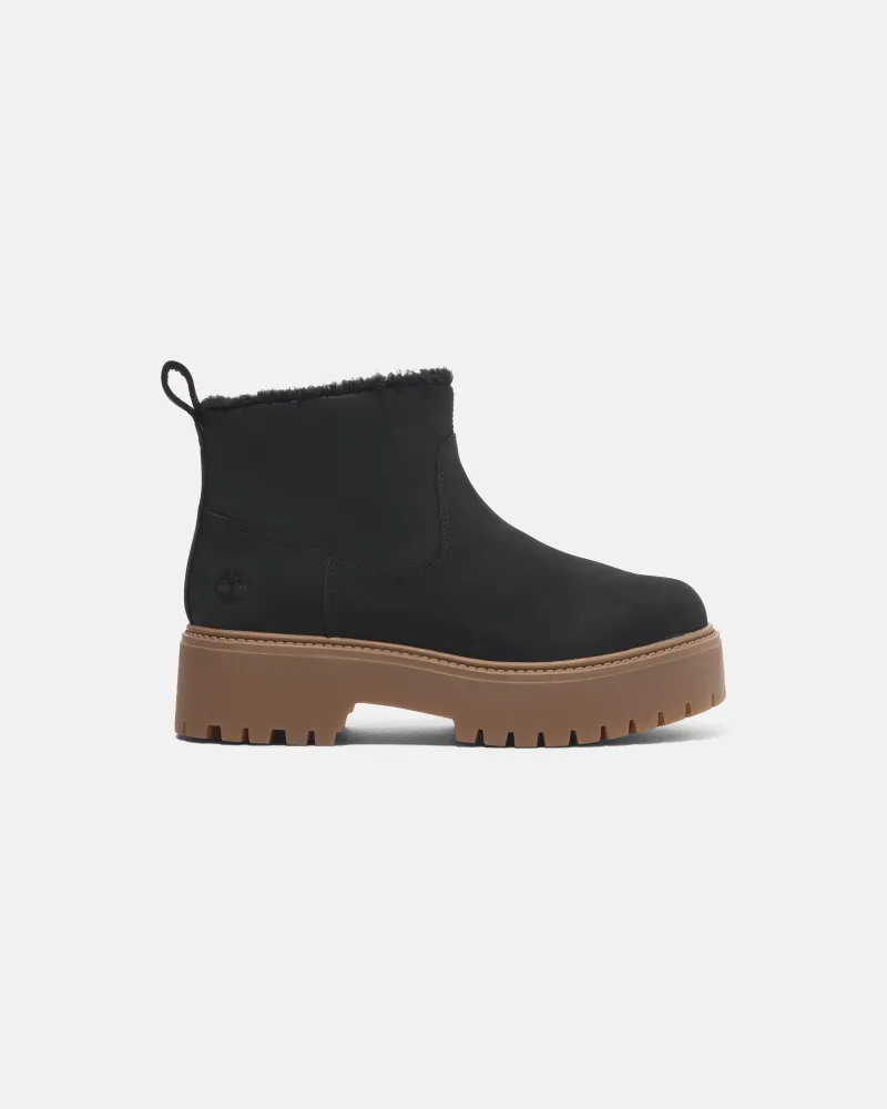 Timberland Stone Street Boot für Damen in Schwarz, Damen, Schwarz, Größe Schwarz