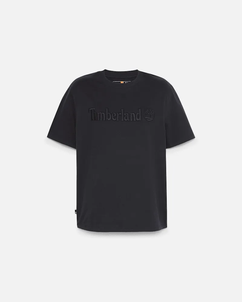 Timberland Hampton Kurzarm-T-Shirt für Herren in Schwarz, Herren, Schwarz, Größe Schwarz