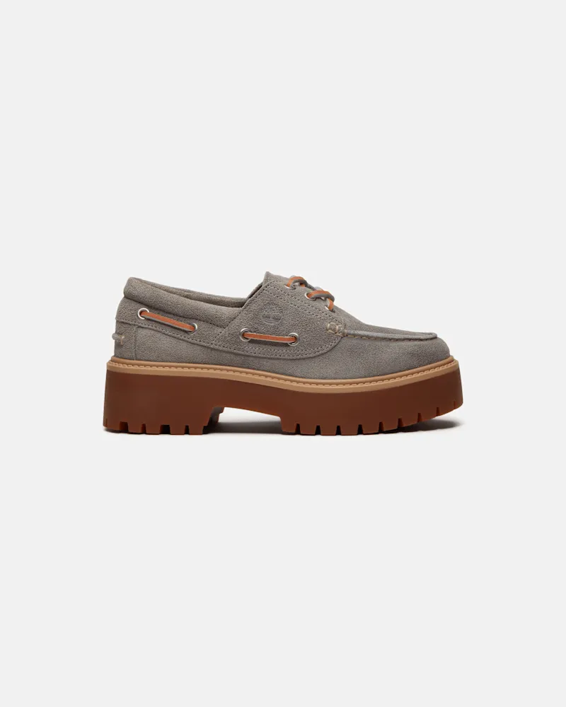 Timberland Stone Street Bootsschuh mit Plateausohle für Damen in Grau, Damen, Grau, Größe Grau