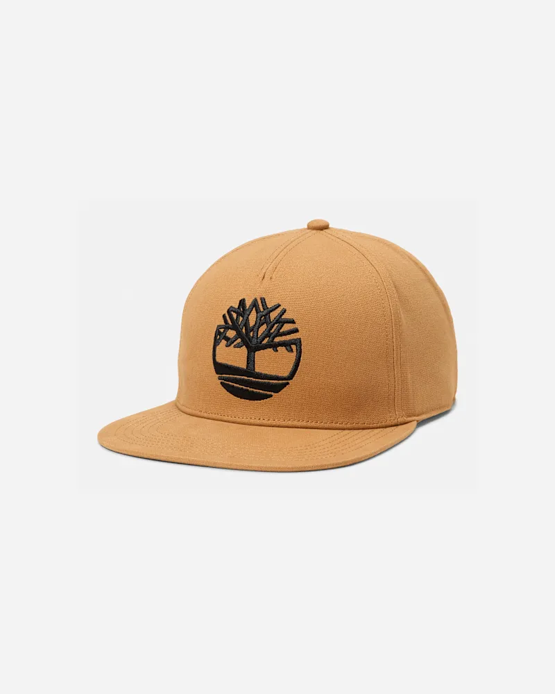 Timberland Baseballcap mit flachem Schirm in Gelb, Herren, Gelb Gelb