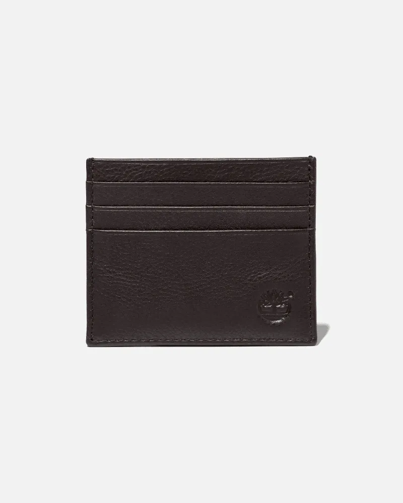 Timberland Kennebunk Kreditkartenetui aus Leder für Herren in Dunkelbraun, Herren, Braun Braun