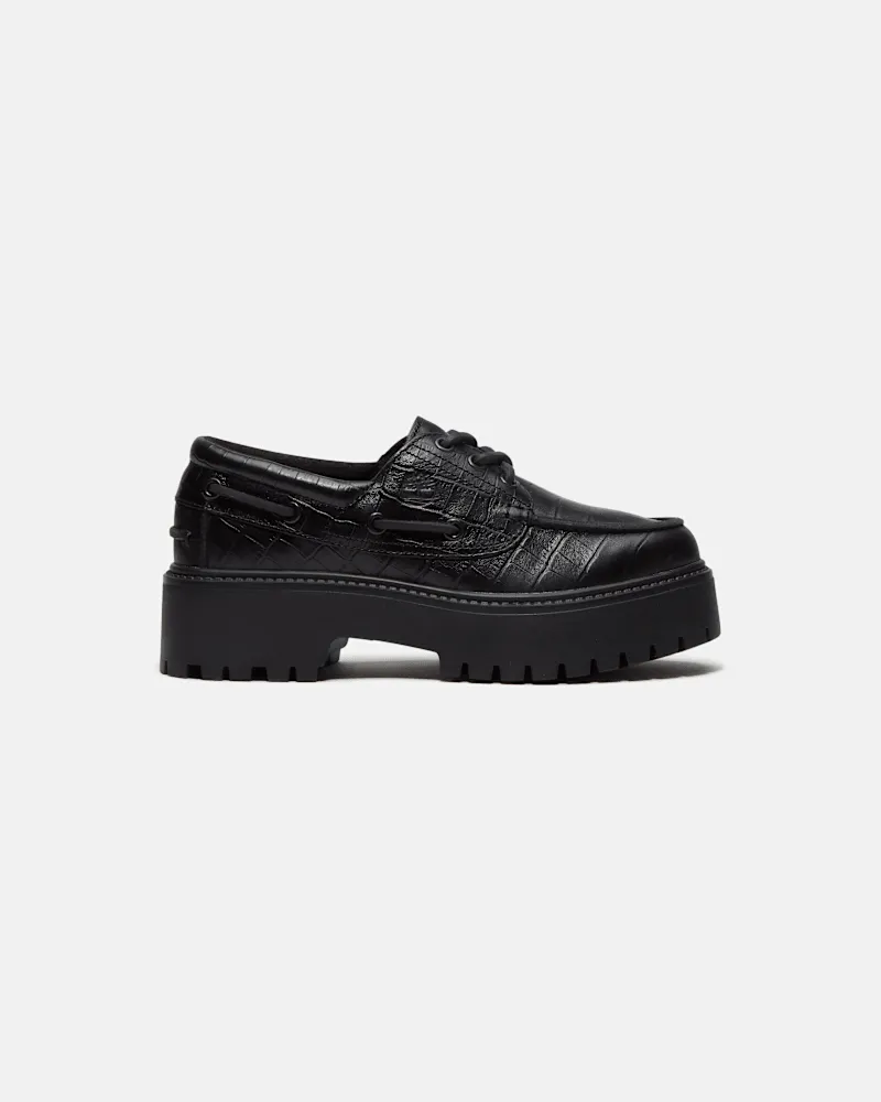 Timberland Stone Street Bootsschuh mit Plateausohle für Damen in Schwarz, Damen, Schwarz, Größe Schwarz
