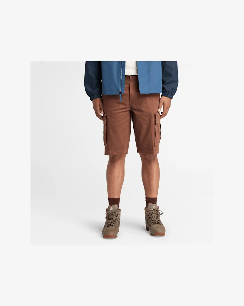 Timberland Brookline Cargoshorts aus Twill für Herren in Braun, Herren, Braun, Größe Braun