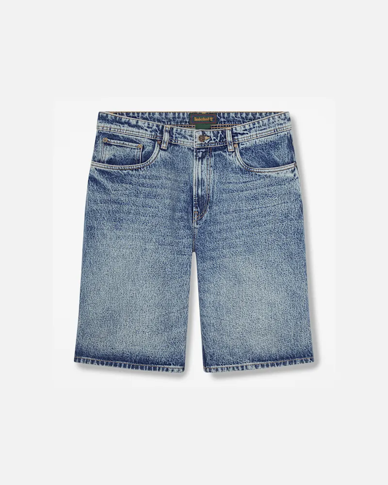 Timberland Jeans-Jorts in Hellblau, Herren, Blau, Größe Blau