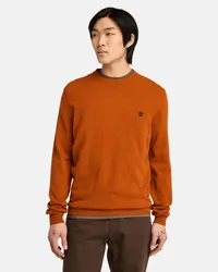 Timberland Cohas Brook Pullover mit Rundhalsausschnitt aus Merinowolle für Herren in , Mann Orange