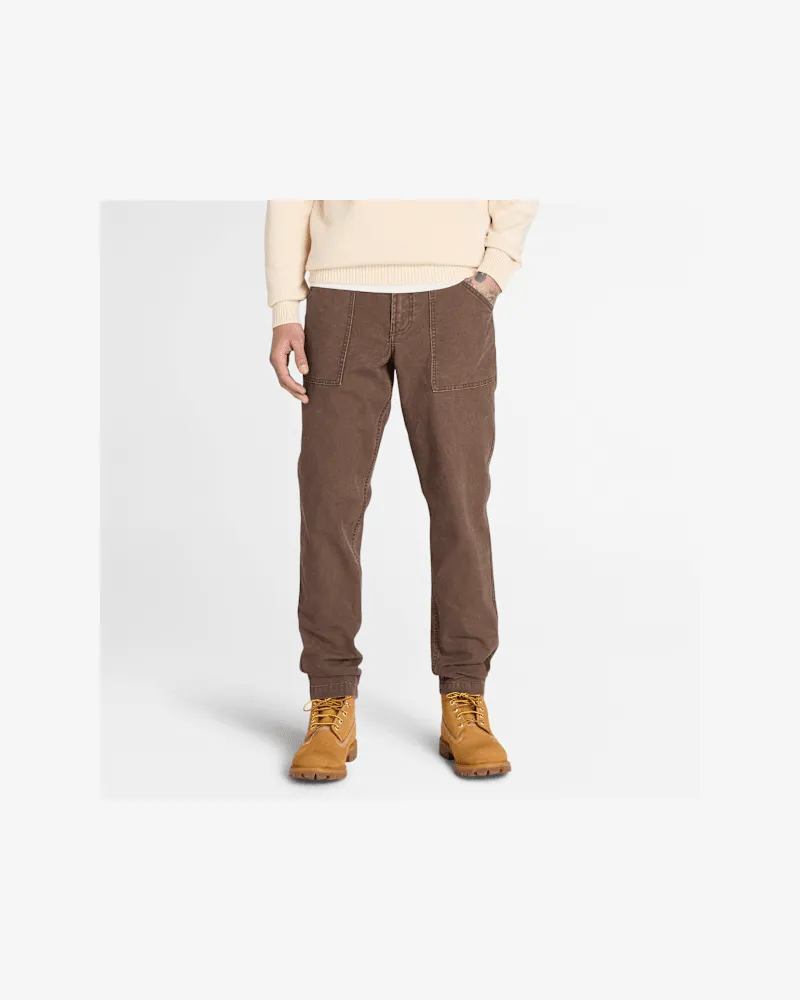 Timberland Goffstown Armeehose aus gewaschenem Canvas für Herren in Braun, Herren, Braun, Größe Braun