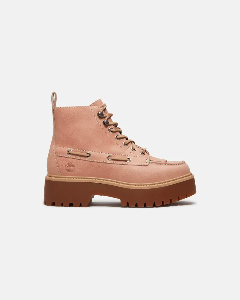 Timberland Stone Street Kiltie Boot mit Plateausohle für Damen in Hellpink, Damen, Pink, Größe Pink