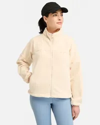 Timberland Polartec Fleecejacke mit durchgehendem Reißverschluss für Damen in , Frau Beige