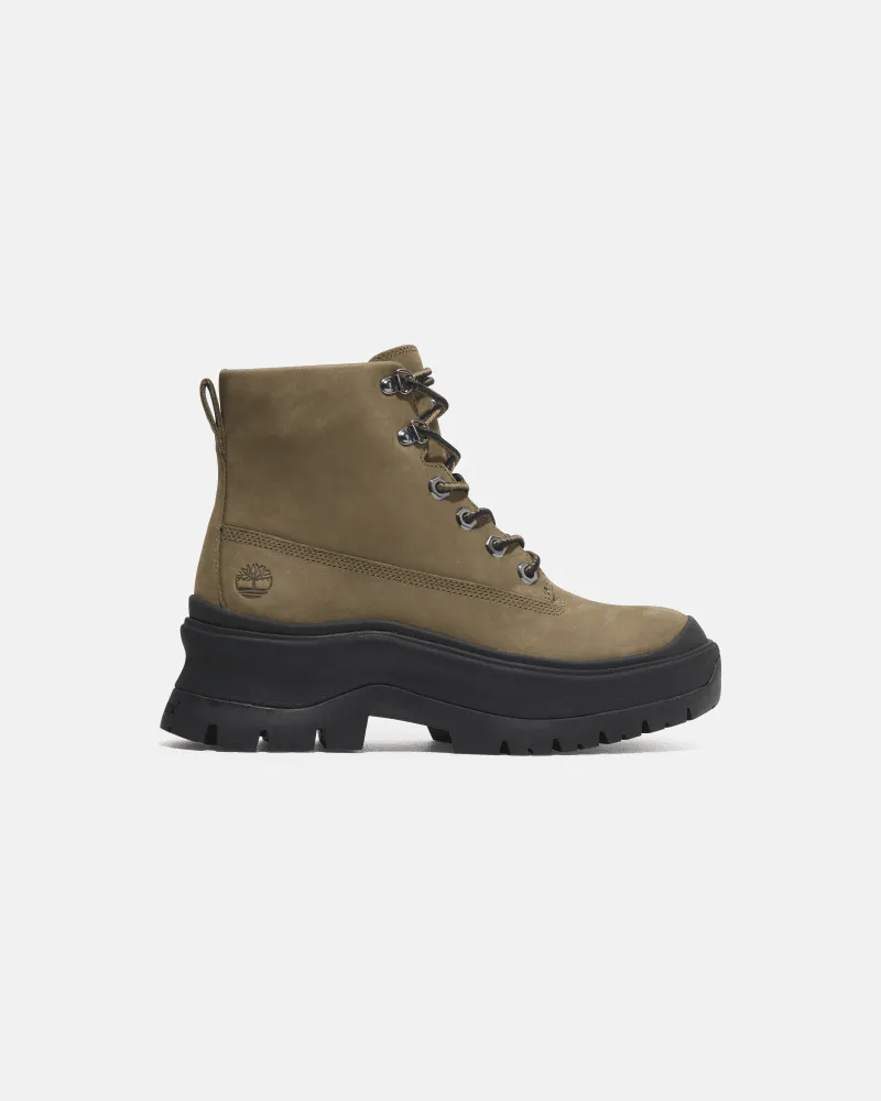 Timberland Roxie Lane Mid Boot zum Schnüren für Damen in Grün, Damen, Grün, Größe Grün