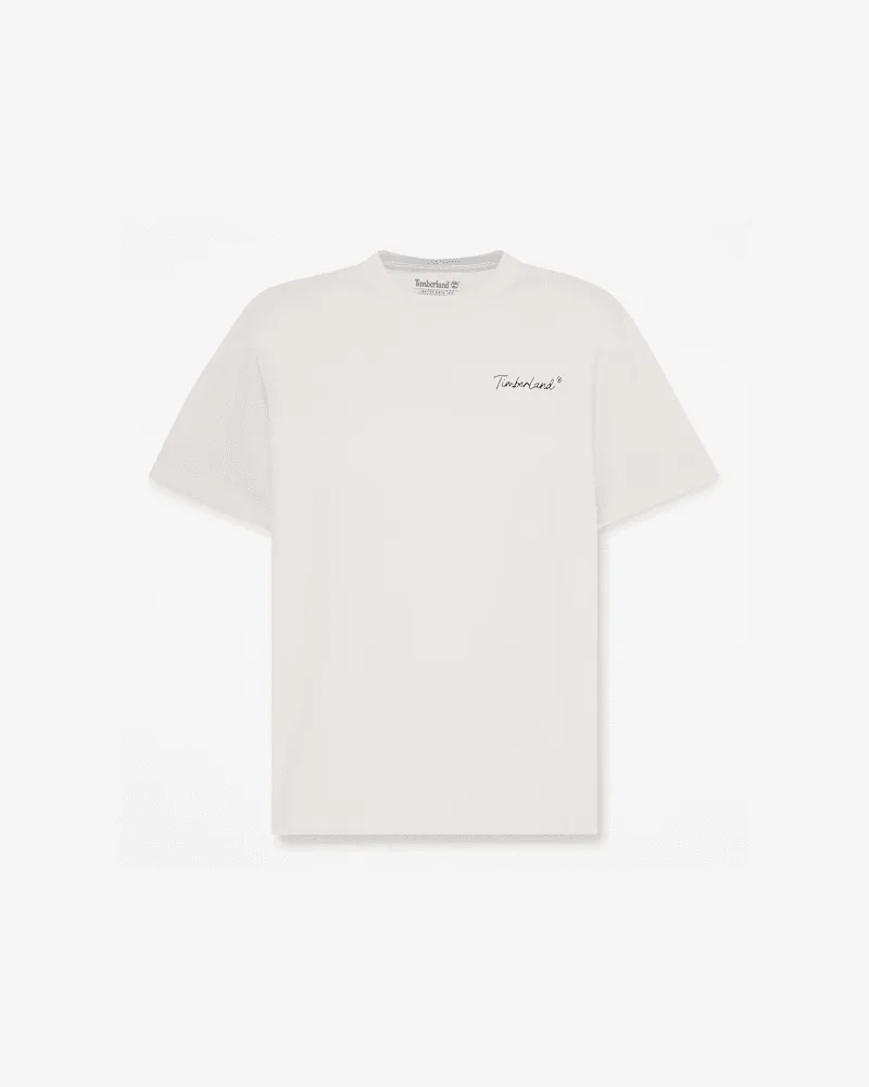 Timberland New Hampshire Heritage T-Shirt mit Grafik für Herren in Weiß, Herren, Weiß, Größe Weiß