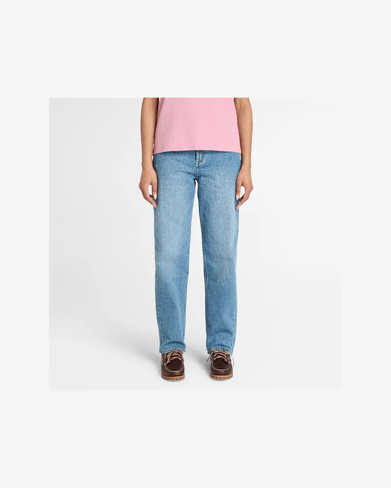 Timberland Gerade Denim-Hose für Damen in Blau, Damen, Blau, Größe Blau