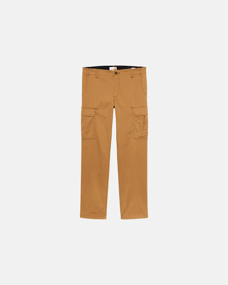 Timberland Timberland Brookline Cargohose aus Twill für Herren in Dunkelgelb, Herren, Gelb, Größe Gelb