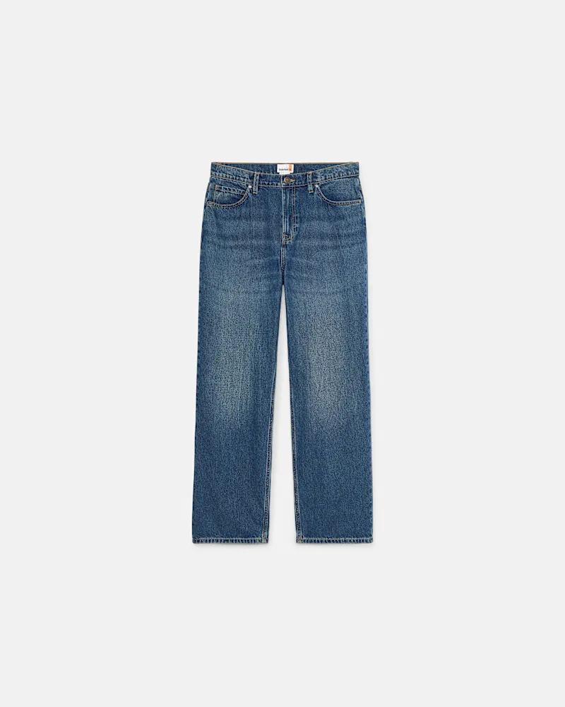 Timberland Sandown Denim-Hose mit Stickerei für Herren in Blau, Herren, Blau, Größe Blau