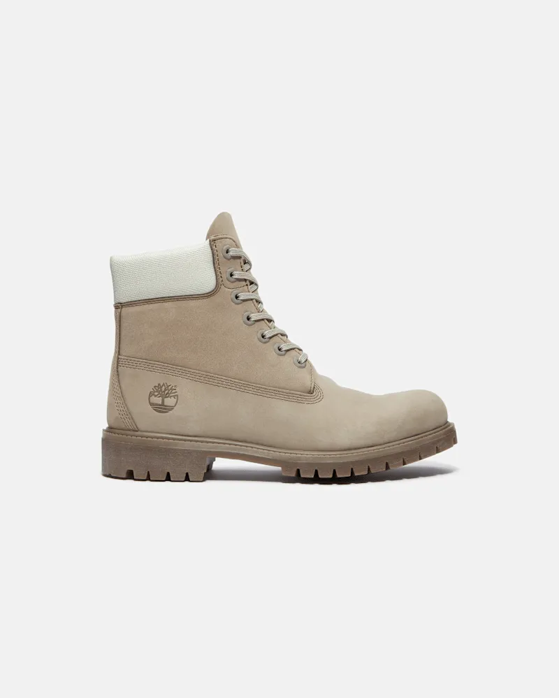 Timberland Wasserdichter Timberland Premium 6-Inch Boot für Herren in Dunkelgrau, Herren, Grau, Größe Grau