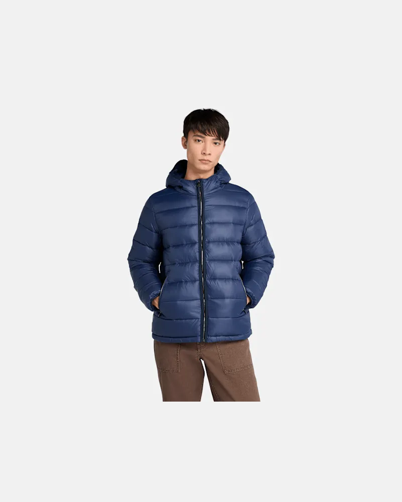 Timberland Strapazierfähige, wasserabweisende Garfield Steppjacke für Herren in Dunkelblau, Herren, Blau, Größe Blau