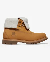 Timberland Halbhoher, wasserdichter Authentic Boot mit warmem Futter für Damen in , Frau Gelb