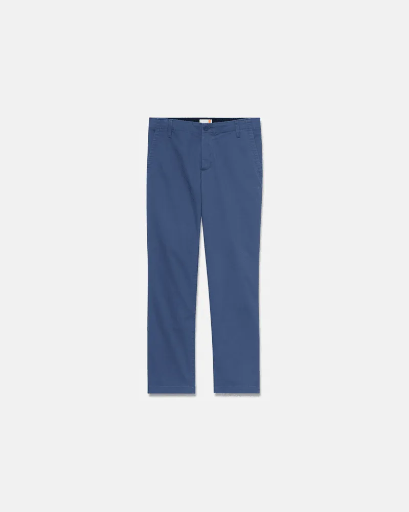 Timberland Gerade Topsfield Chinohose aus Twill für Herren in Blau, Herren, Blau, Größe Blau