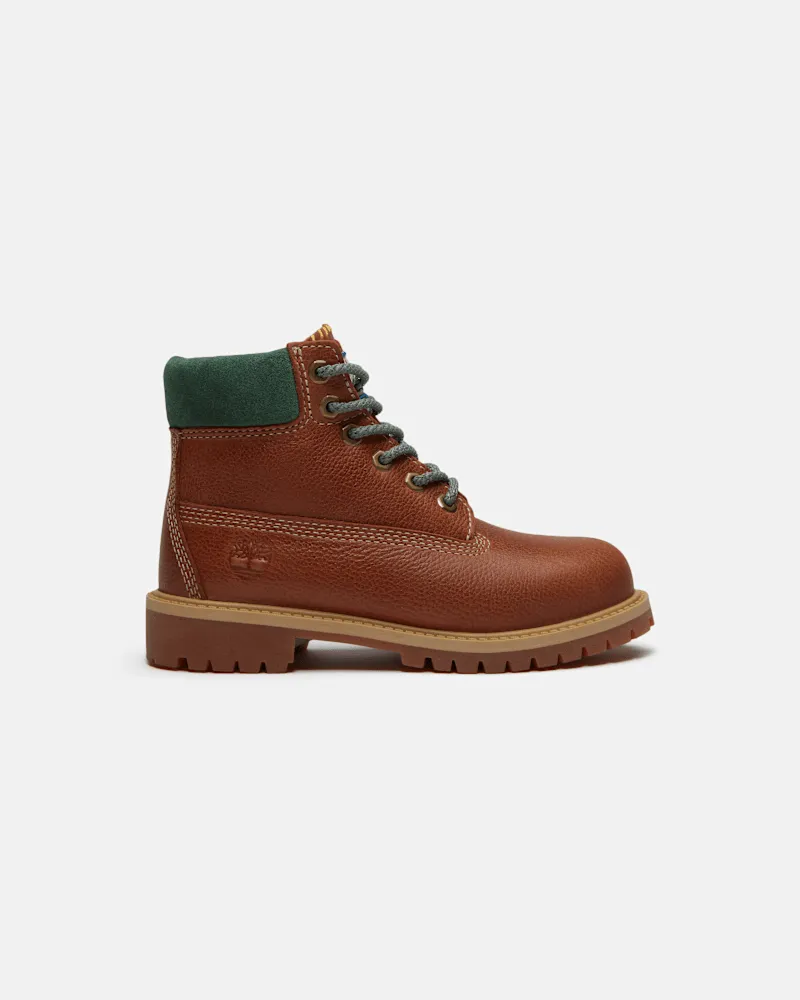 Timberland Wasserfester Timberland Premium 6-Inch Boot für Kinder in Braun, Braun, Größe Braun