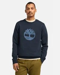 Timberland Kennebec River Sweatshirt mit Rundhalsausschnitt für Herren in Dunkel, Mann Blau