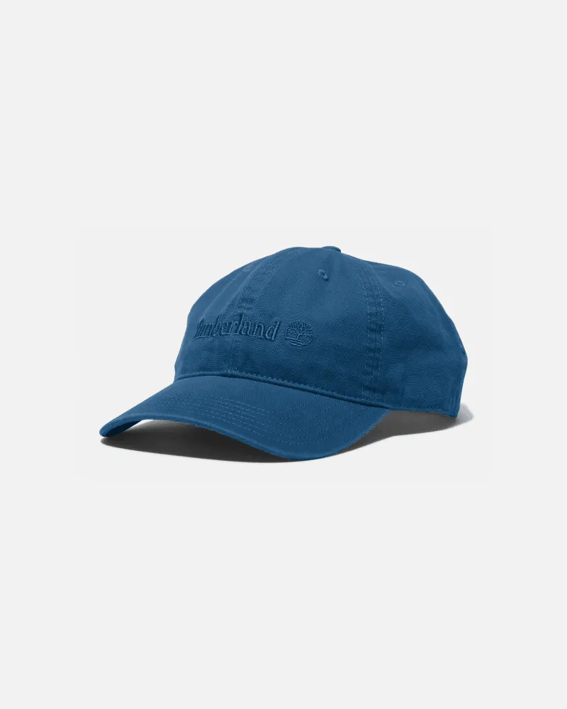 Timberland Cooper Hill Baseball-Cap aus Baumwollcanvas für Herren in Dunkelblau, Herren, Blau Blau