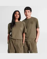 Timberland All Gender x CLOT Future73 FS T-Shirt in Dunkel Grün