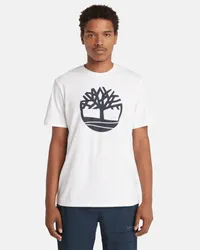 Timberland Kennebec River T-Shirt für Herren mit Logo in , Mann Weiß