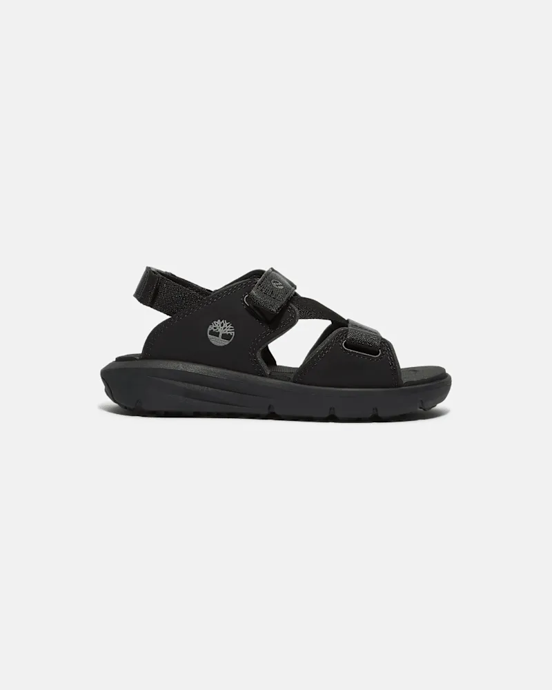 Timberland Motion Dune Sandale mit Fersenriemen für Kinder in Schwarz, Schwarz, Größe Schwarz