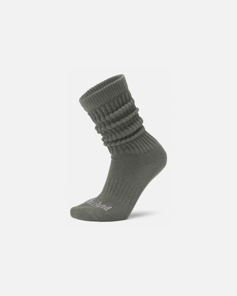 Timberland Extra lange, schwere, lässige Socken für Damen in Grün, Damen, Grün, Größe Grün