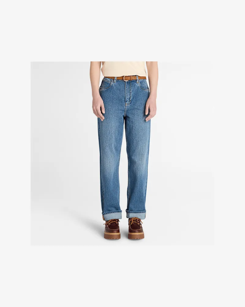 Timberland Gerade Jeans für Damen in Blau, Damen, Blau, Größe Blau