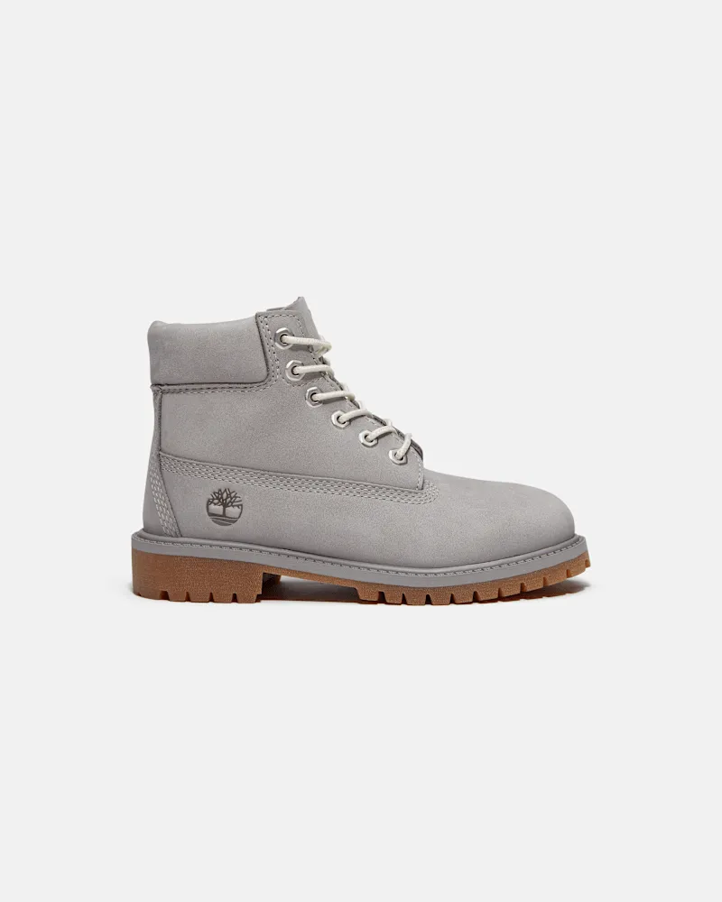 Timberland Wasserdichter Timberland Premium 6-Inch Boot für Kinder in Grau, Grau, Größe Grau