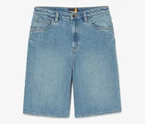 Denim-Shorts für Damen in Hellblau, Damen, Blau, Größe