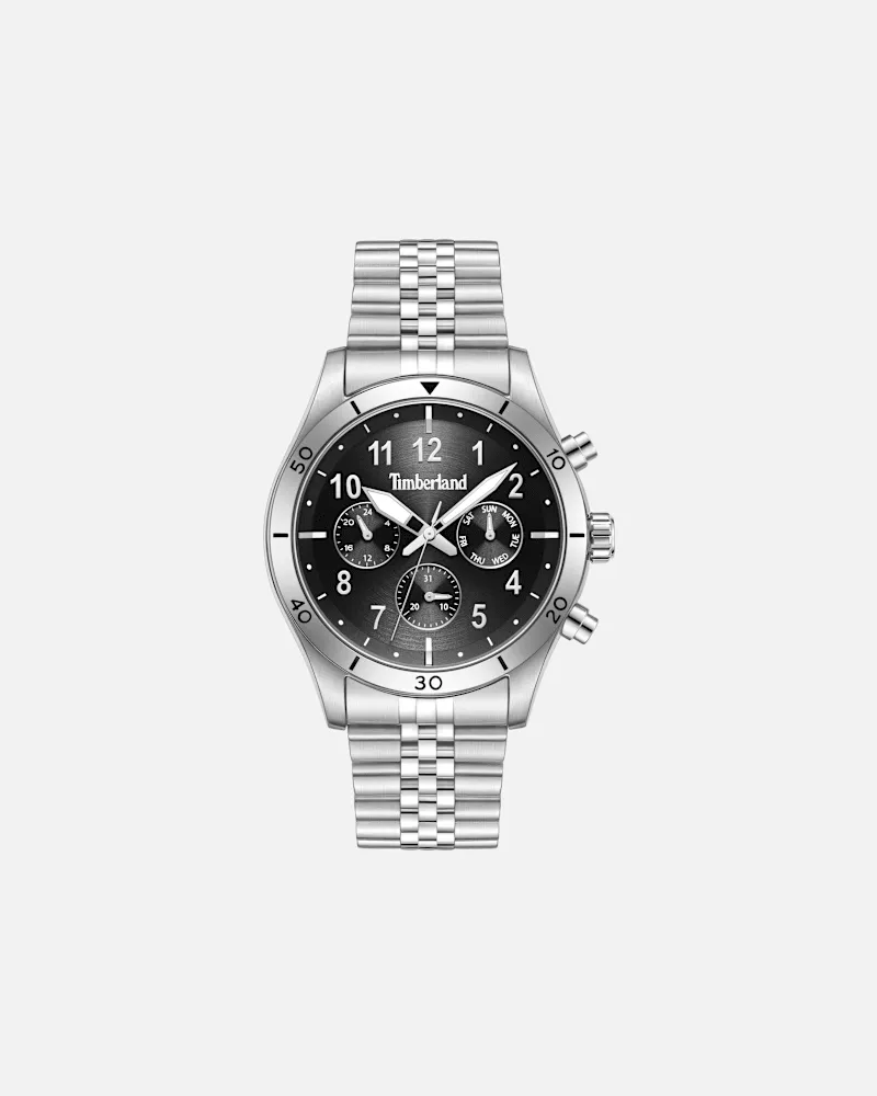 Timberland Ashmont Armbanduhr mit Edelstahlarmband für Herren, Herren, No Color No