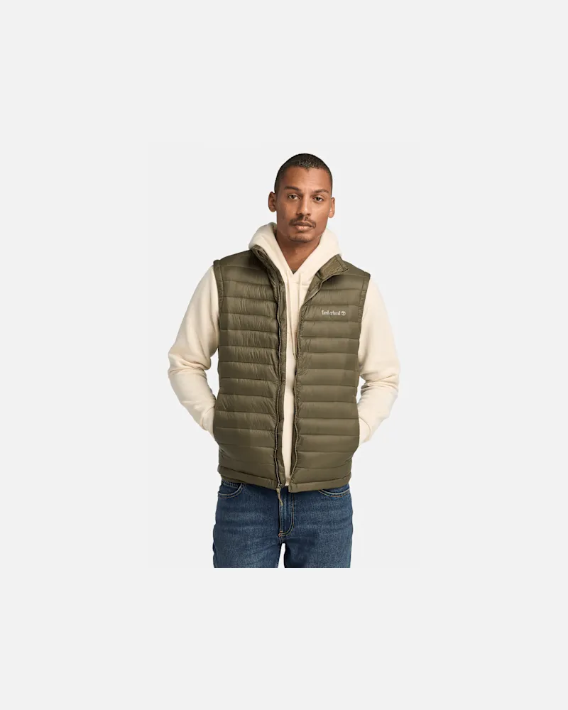 Timberland Wasserabweisende Axis Peak Weste für Herren in Grün, Herren, Grün, Größe Grün
