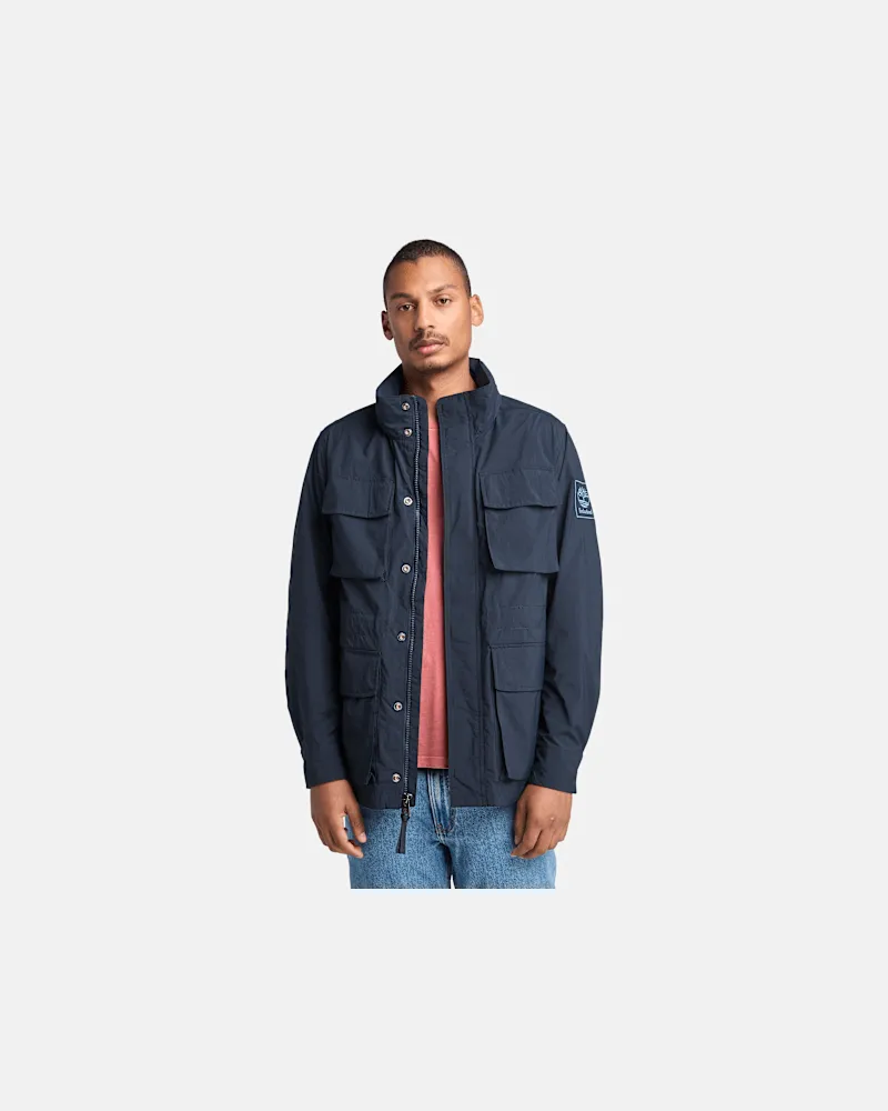 Timberland Strapazierfähige, wasserabweisende Abington Feldjacke für Herren in Dunkelblau, Herren, Blau, Größe Blau