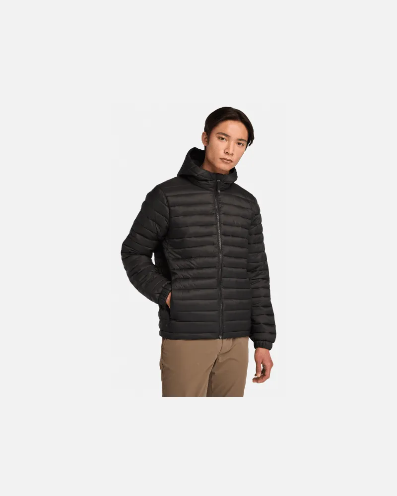 Timberland Strapazierfähige, wasserabweisende Axis Peak Kapuzenjacke für Herren in Schwarz, Herren, Schwarz, Größe Schwarz